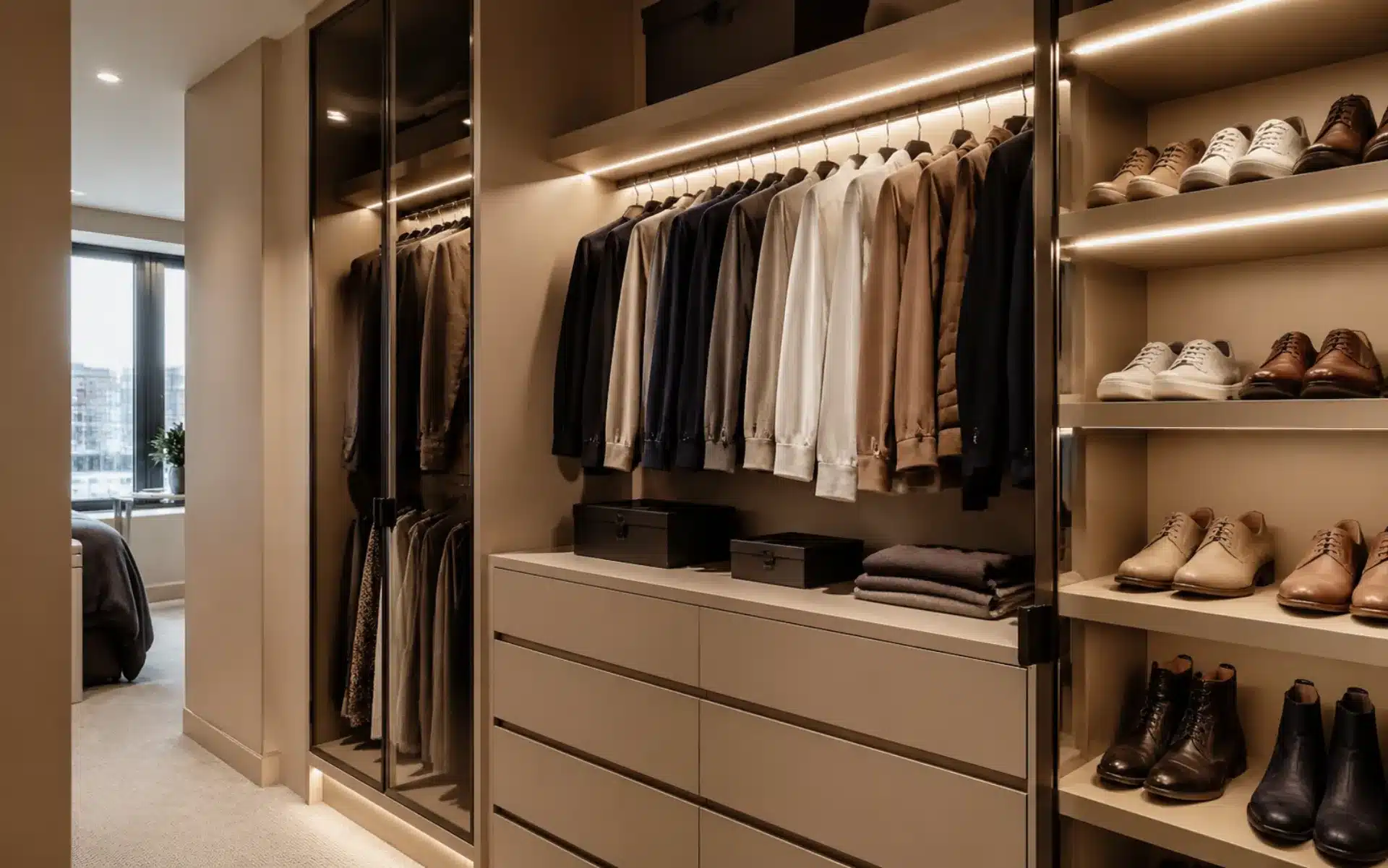 walk-in closet design