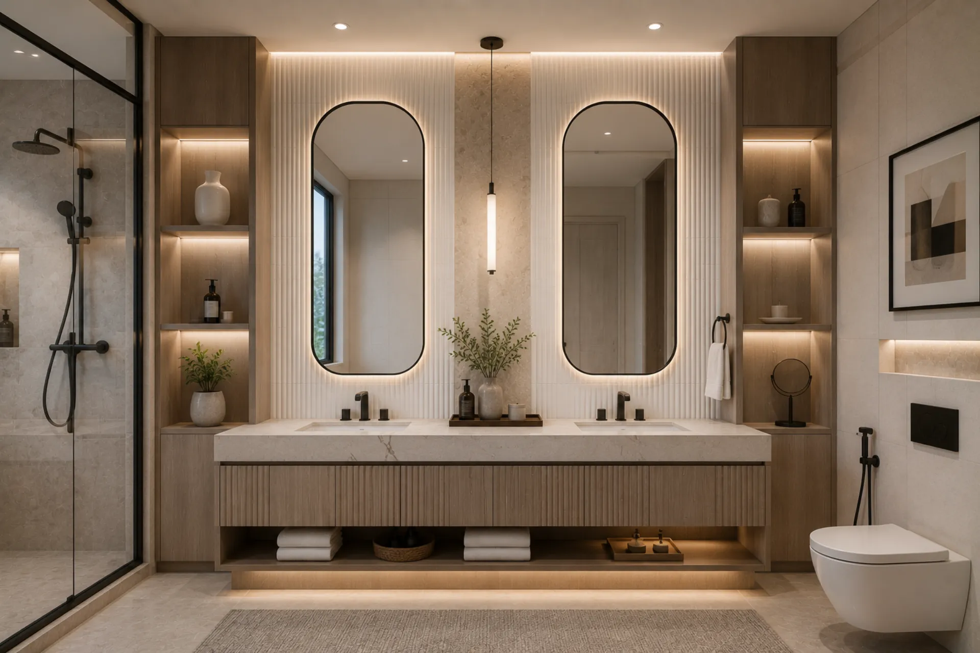 Custom bathroom vanity design