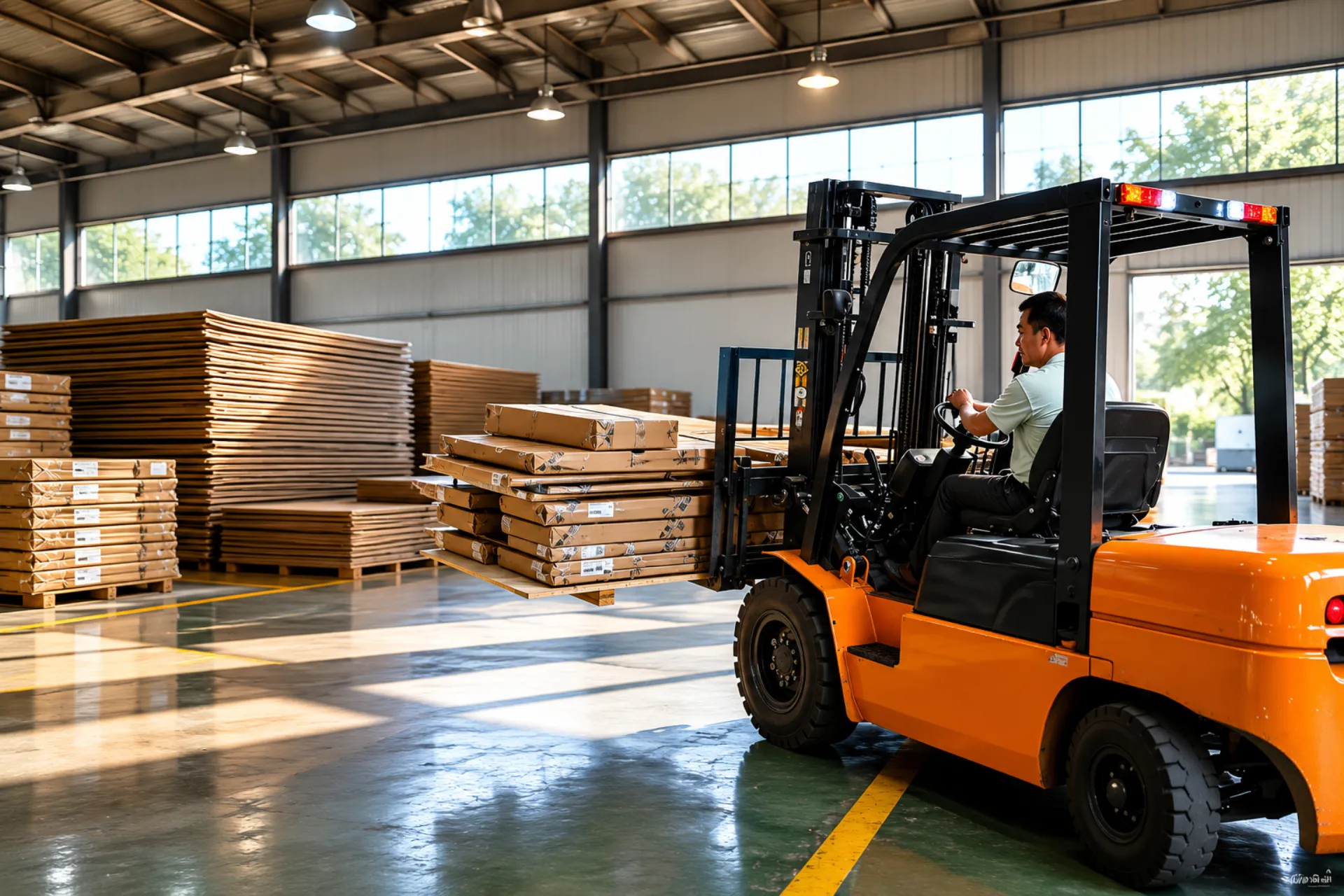 Warehousing for custom furniture before shipment