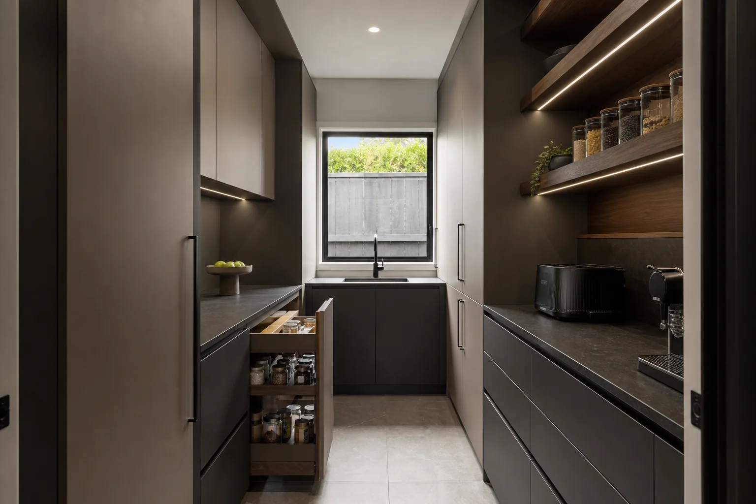 Whole house furniture New Zealand butler pantry cabinetry