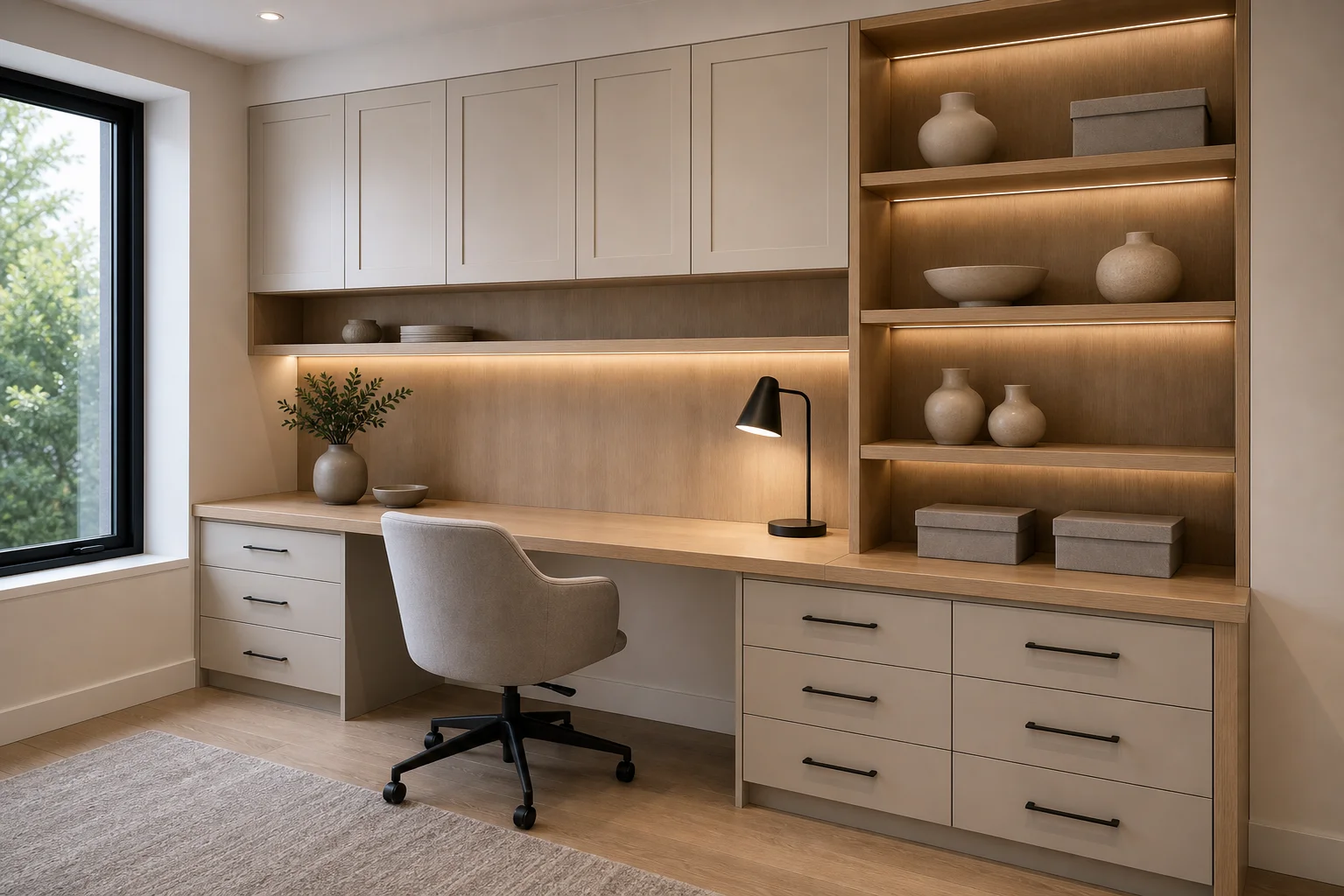 Joinery supplier Australia study bookshelf joinery