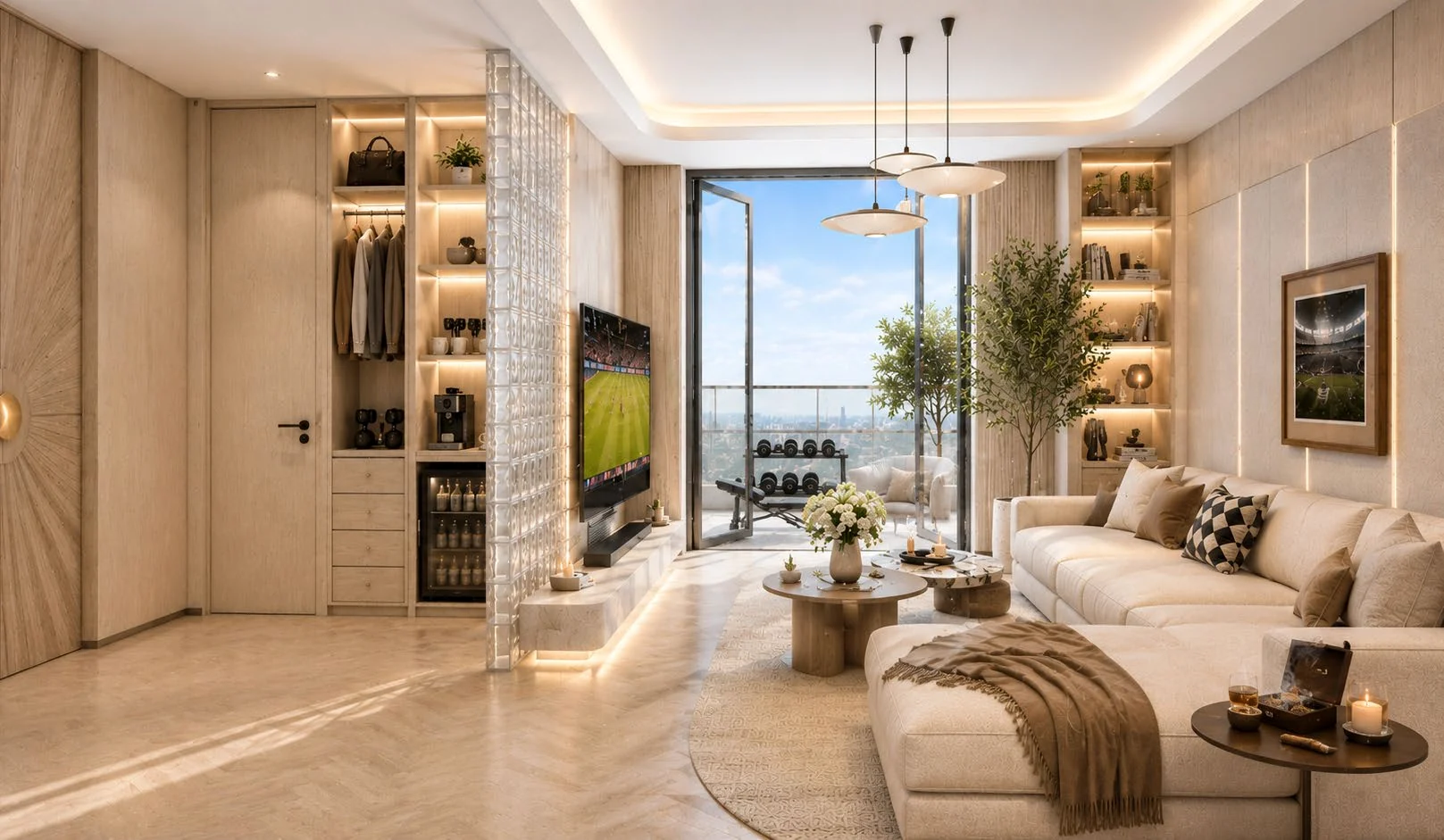 The Oasis residential interior proposal in Oman