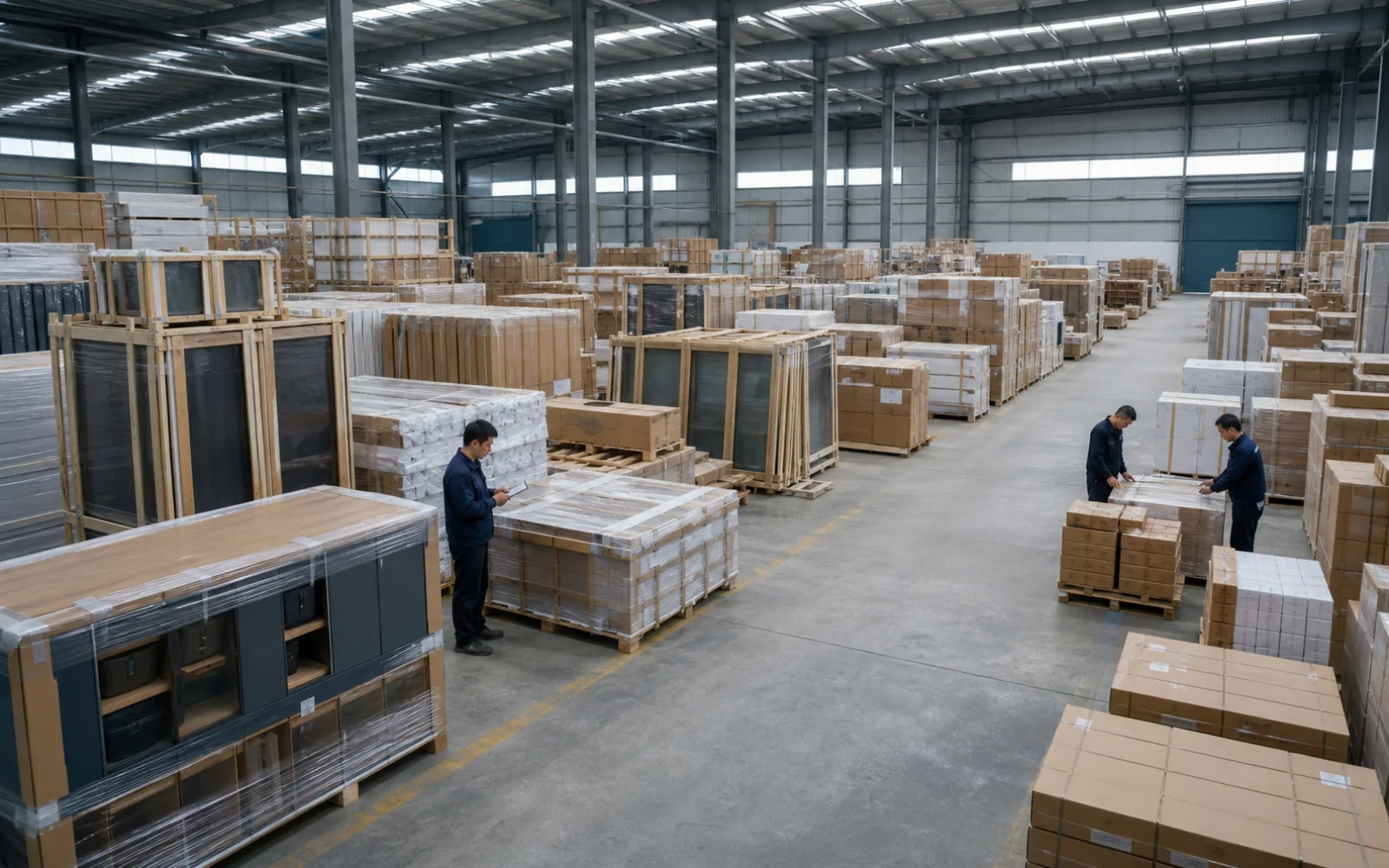 Furniture materials and supporting interior products coordinated for whole house project delivery